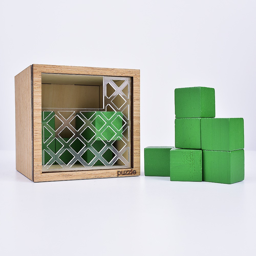 Super Difficult 4l Puzzle 3d Three-dimensional Adult Puzzle Irregular Puzzle - Image 3