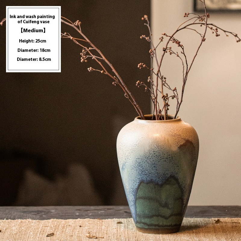High-grade Zen Can Be Hydroponic New Chinese Jingdezhen Ceramic Vase - Image 5