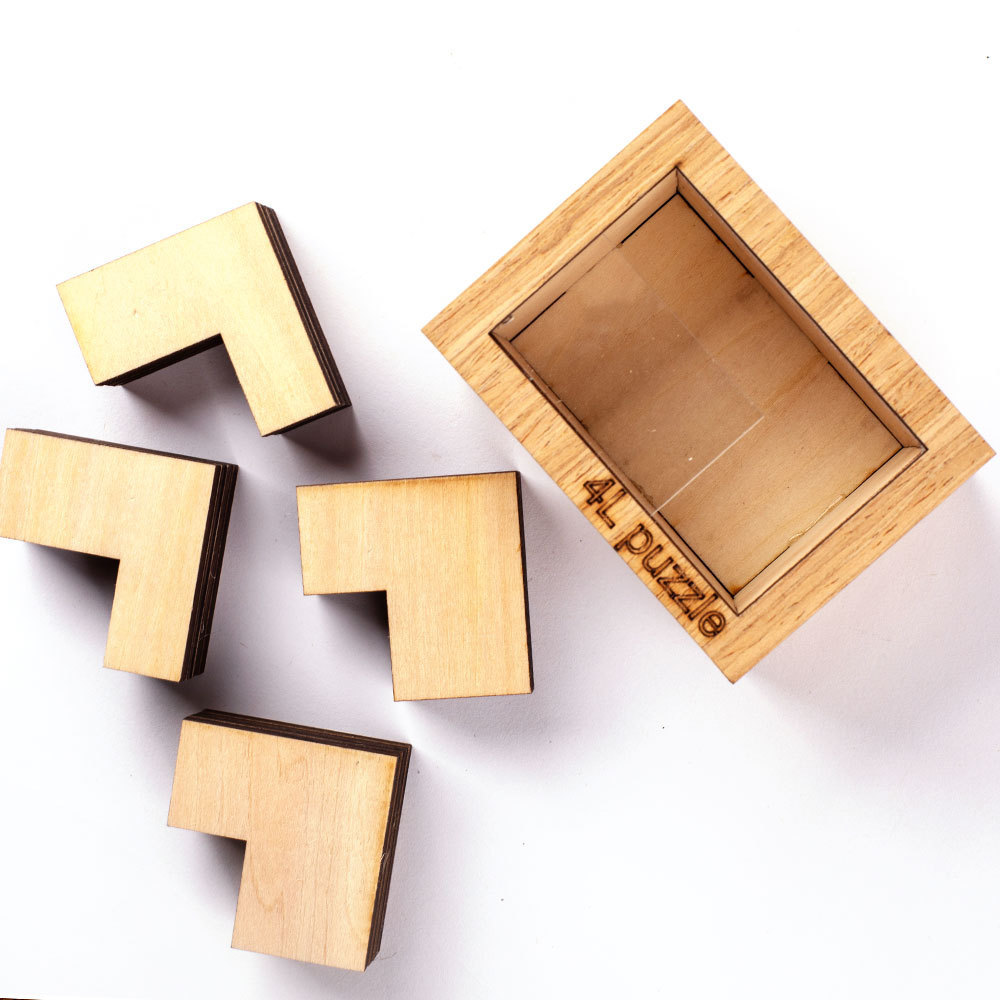 Super Difficult 4l Puzzle 3d Three-dimensional Adult Puzzle Irregular Puzzle - Image 6