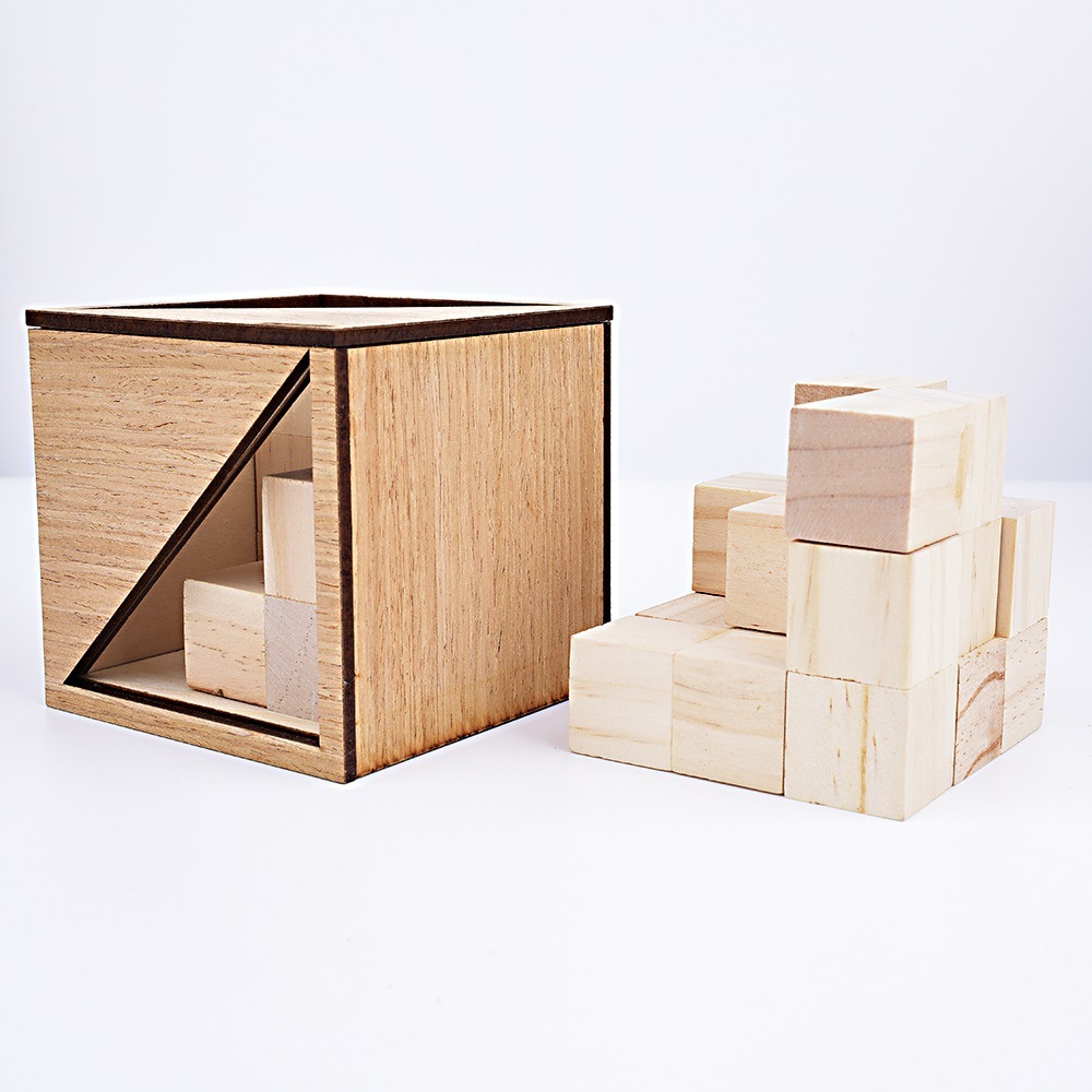 Super Difficult 4l Puzzle 3d Three-dimensional Adult Puzzle Irregular Puzzle - Image 9