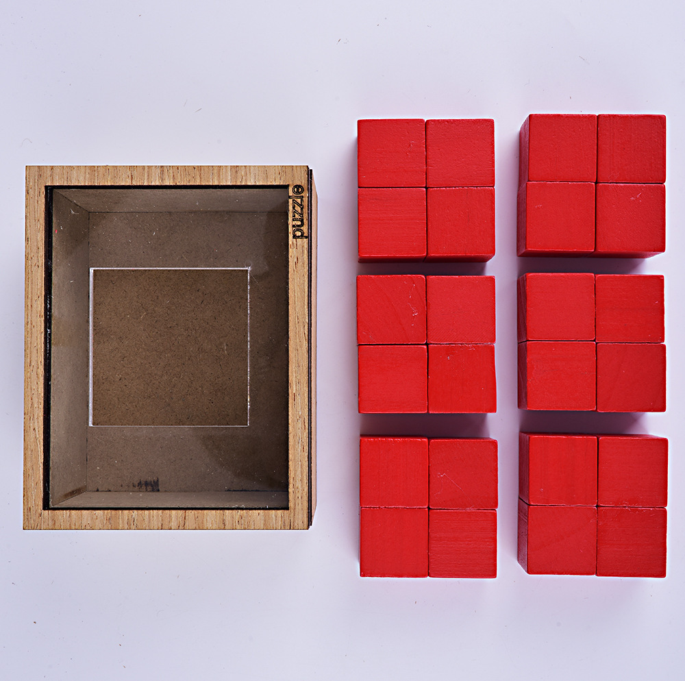 Super Difficult 4l Puzzle 3d Three-dimensional Adult Puzzle Irregular Puzzle - Image 4