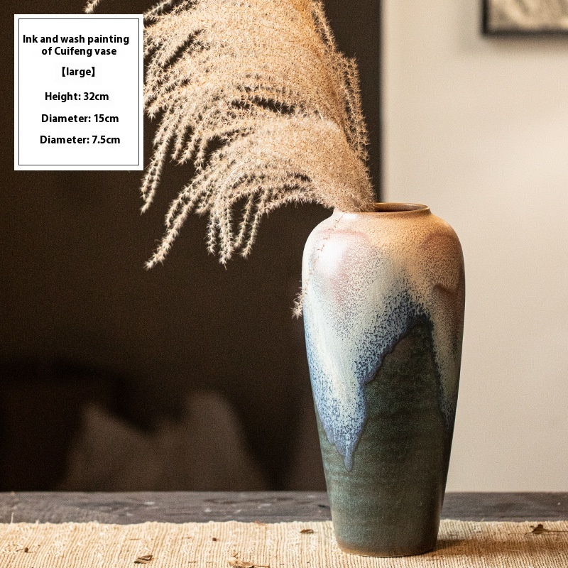 High-grade Zen Can Be Hydroponic New Chinese Jingdezhen Ceramic Vase - Image 3