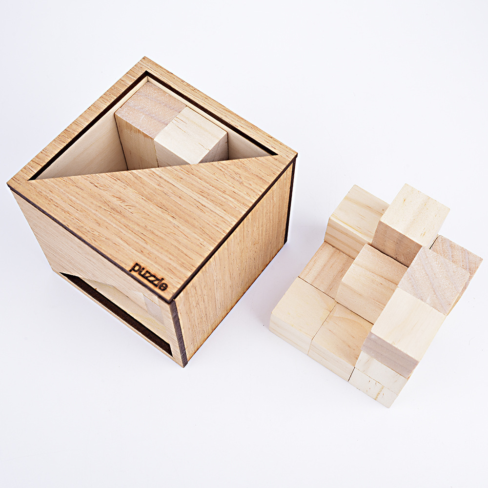Super Difficult 4l Puzzle 3d Three-dimensional Adult Puzzle Irregular Puzzle - Image 5